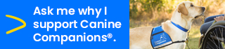 email signature - ask me why i support canine companions