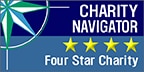 Small graphic badge that says Charity Navigator