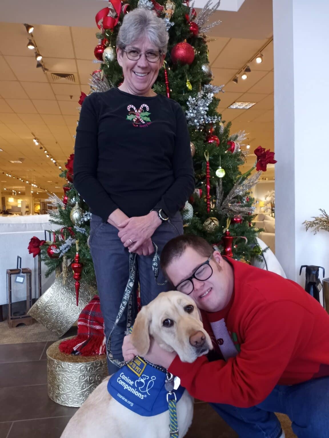 All Is Bright A Service Dog Carries on Christmas Traditions Canine