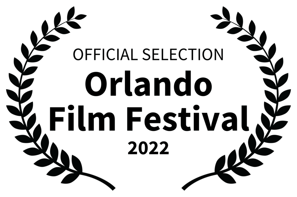 Laurel film festival logo with the words official selection orlando film festival 2022