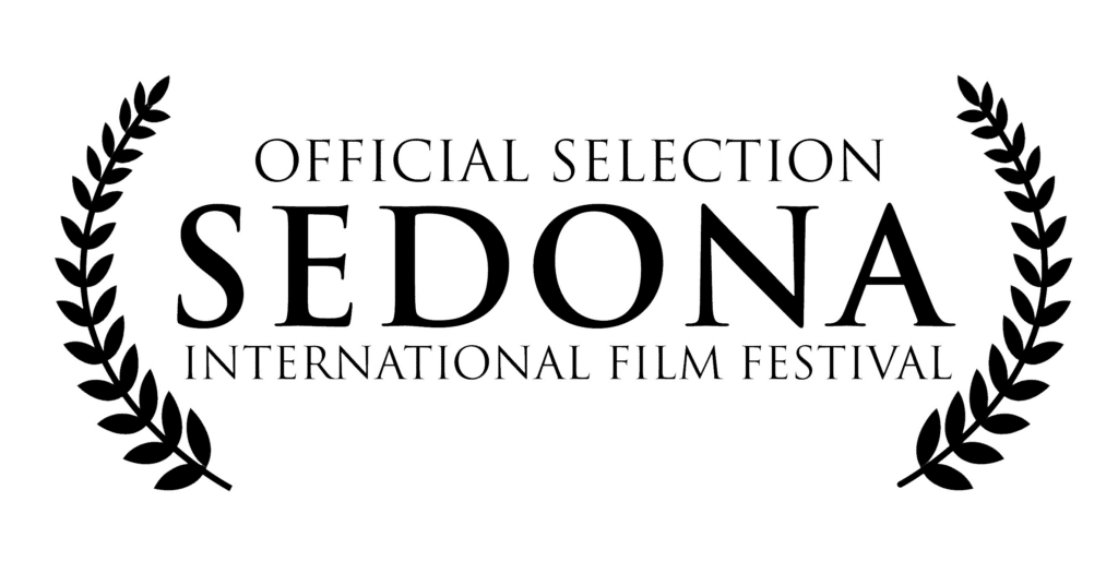 Laurel film festival logo with the words Official selection sedona international film festival