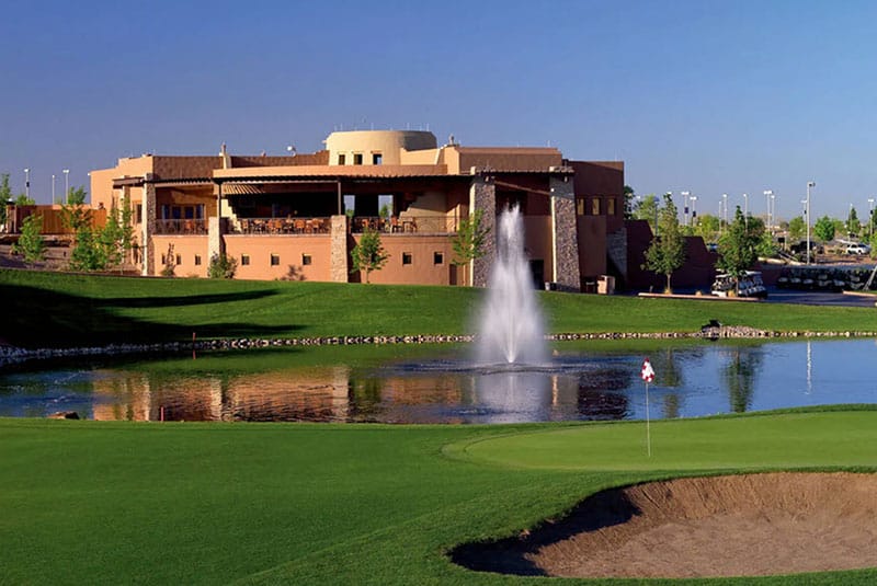 photo of the sandia golf course