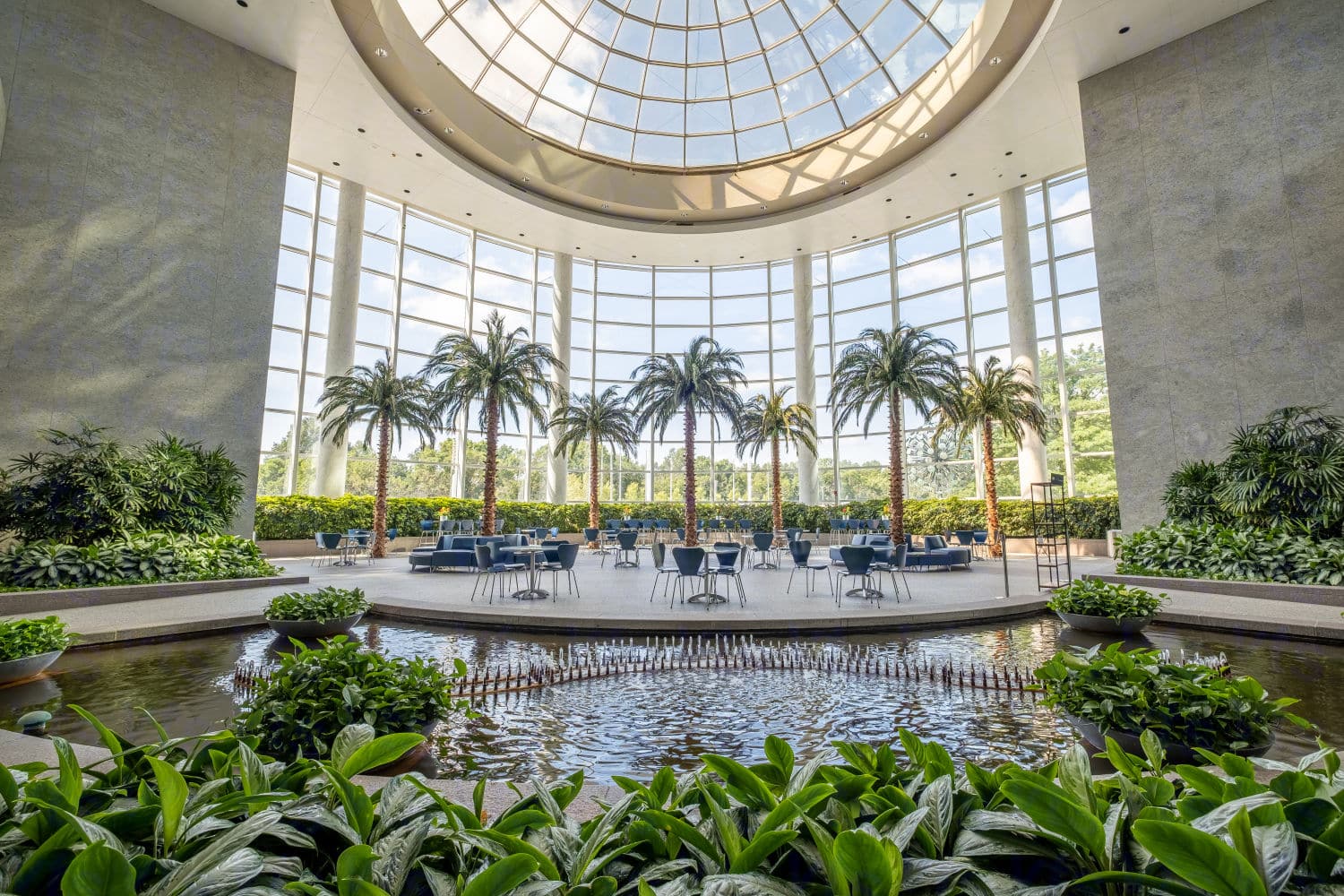 Interior photo of the Rxr plaza building