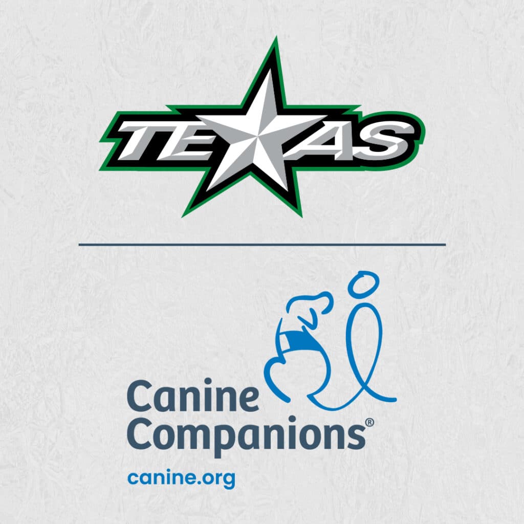 Logos of Texas Stars and Canine Companions