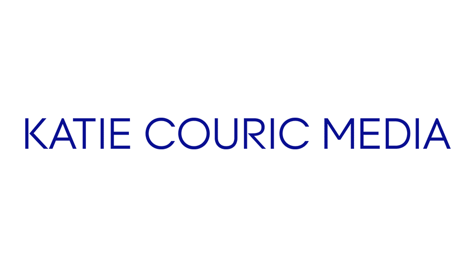 Blue all-caps sans-serif logo showing a personal name followed by the word MEDIA on a white background.